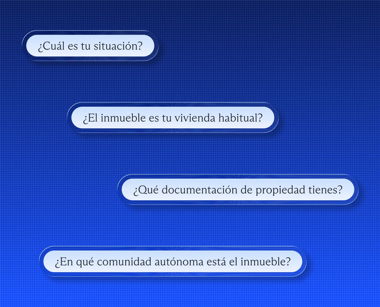 Mockup paso 01 — Responde el cuestionario